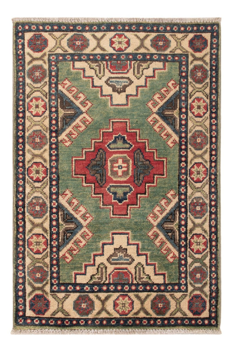 Ziegler Carpet - Kazak - 90 x 60 cm - grön