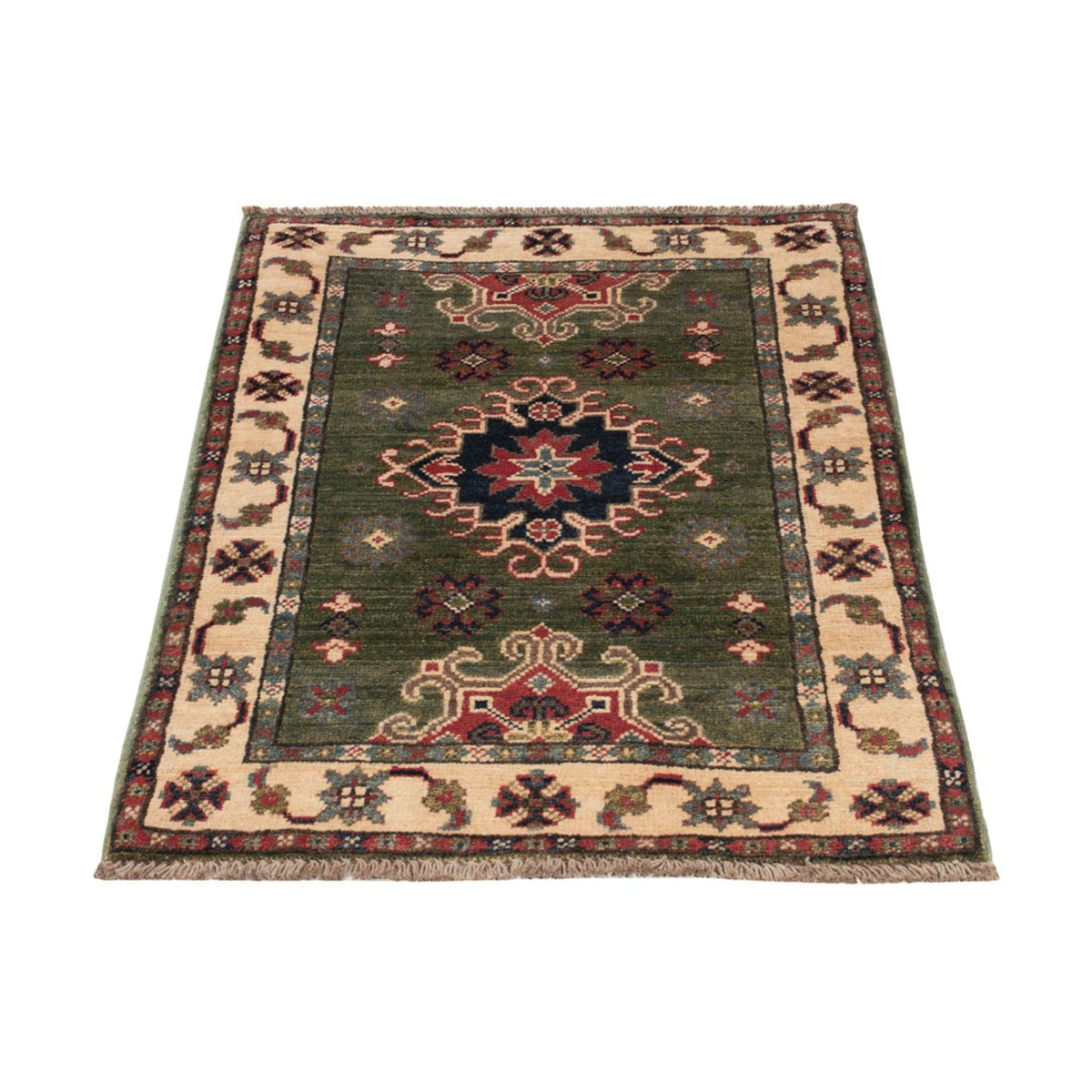 Ziegler Carpet - Kazak - 94 x 60 cm - grön
