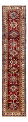 Runner Ziegler Carpet - Kazak - 396 x 84 cm - röd