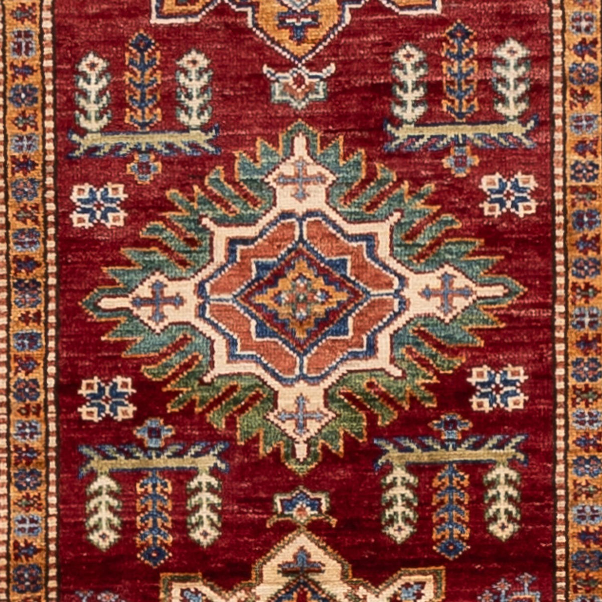 Runner Ziegler Carpet - Kazak - 396 x 84 cm - röd