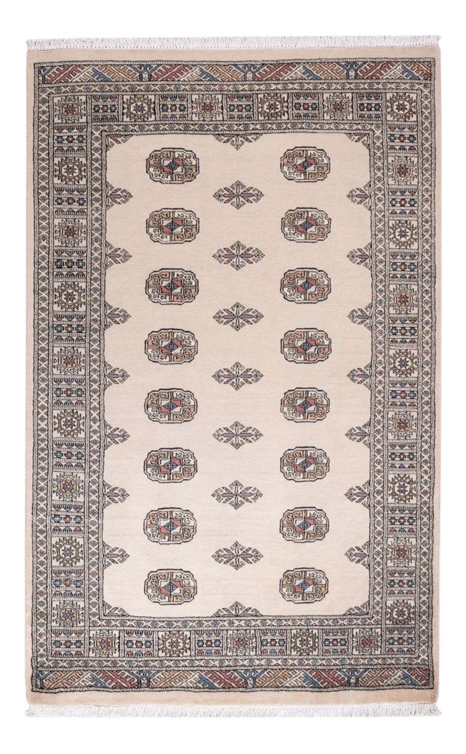 Pakistanska mattan - 193 x 124 cm - beige