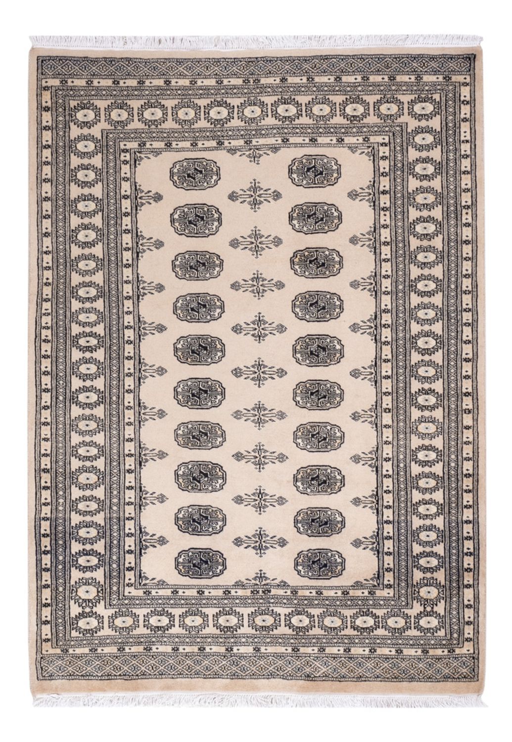Pakistanska mattan - 174 x 126 cm - beige