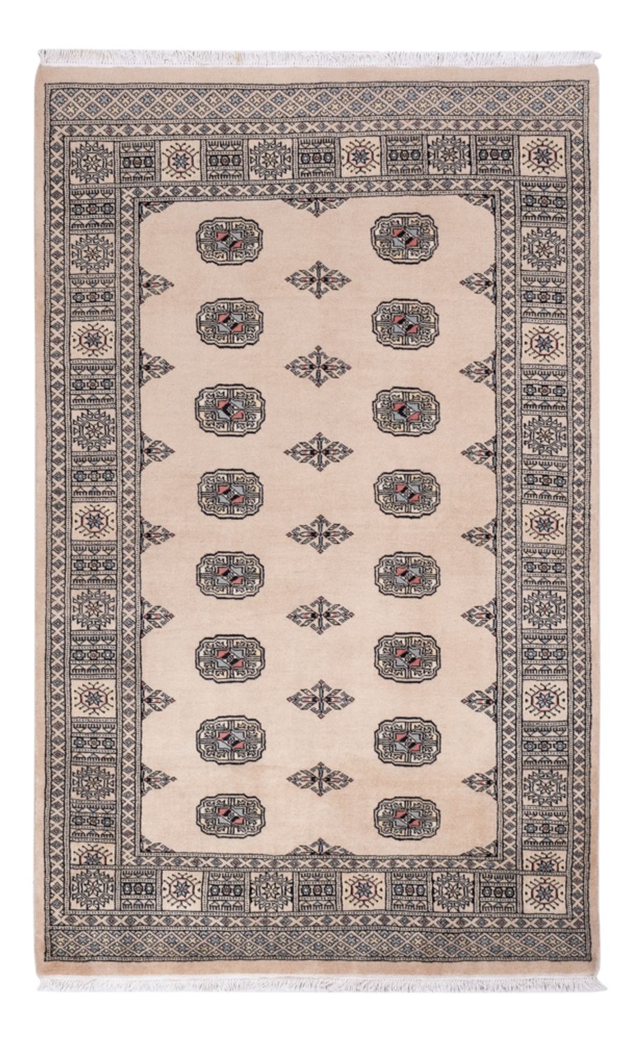 Pakistanska mattan - 199 x 125 cm - beige