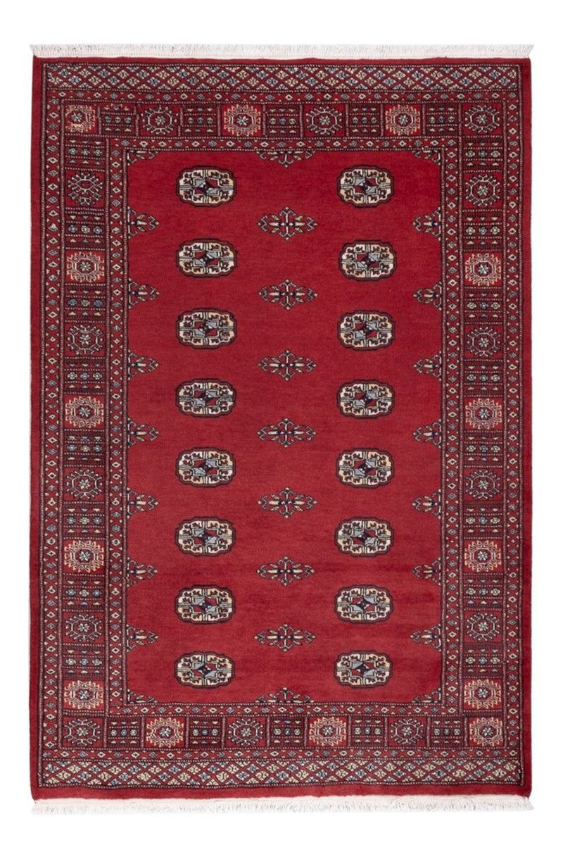 Pakistanska mattan - 185 x 126 cm - röd