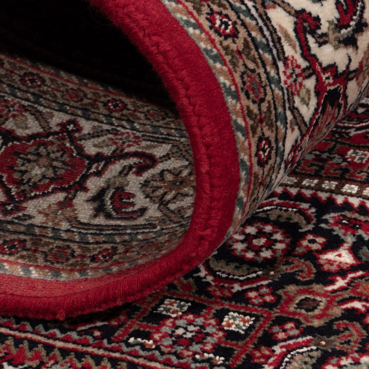 Orientaliska mattor - Bijar - Indus - 183 x 127 cm - mörk beige