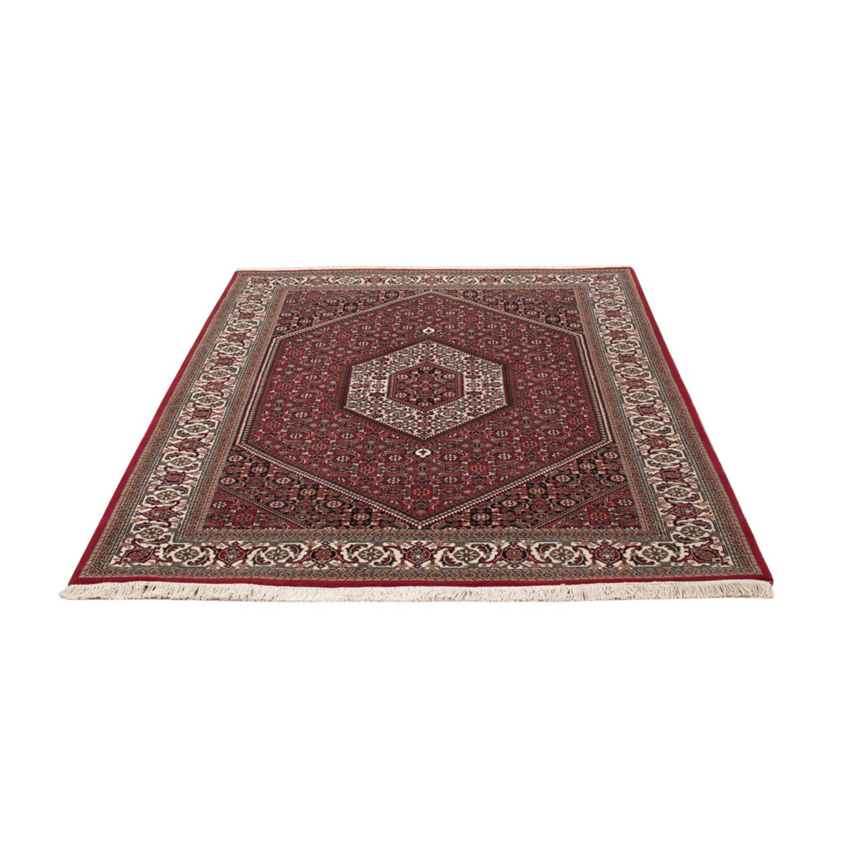Orientaliska mattor - Bijar - Indus - 183 x 127 cm - mörk beige