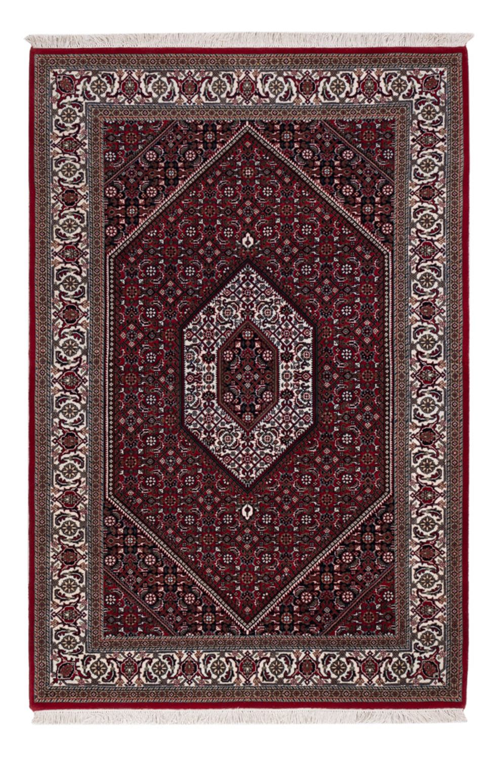 Orientaliska mattor - Bijar - Indus - 185 x 122 cm - mörk beige