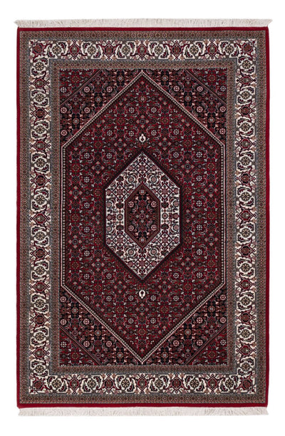 Indo Bidjar Mattan 122x185cm - Oriental Carpet - mörk beige
