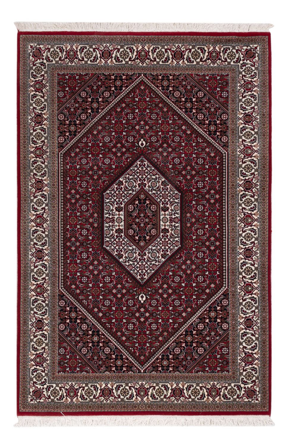 Orientaliska mattor - Bijar - Indus - 182 x 122 cm - mörk beige