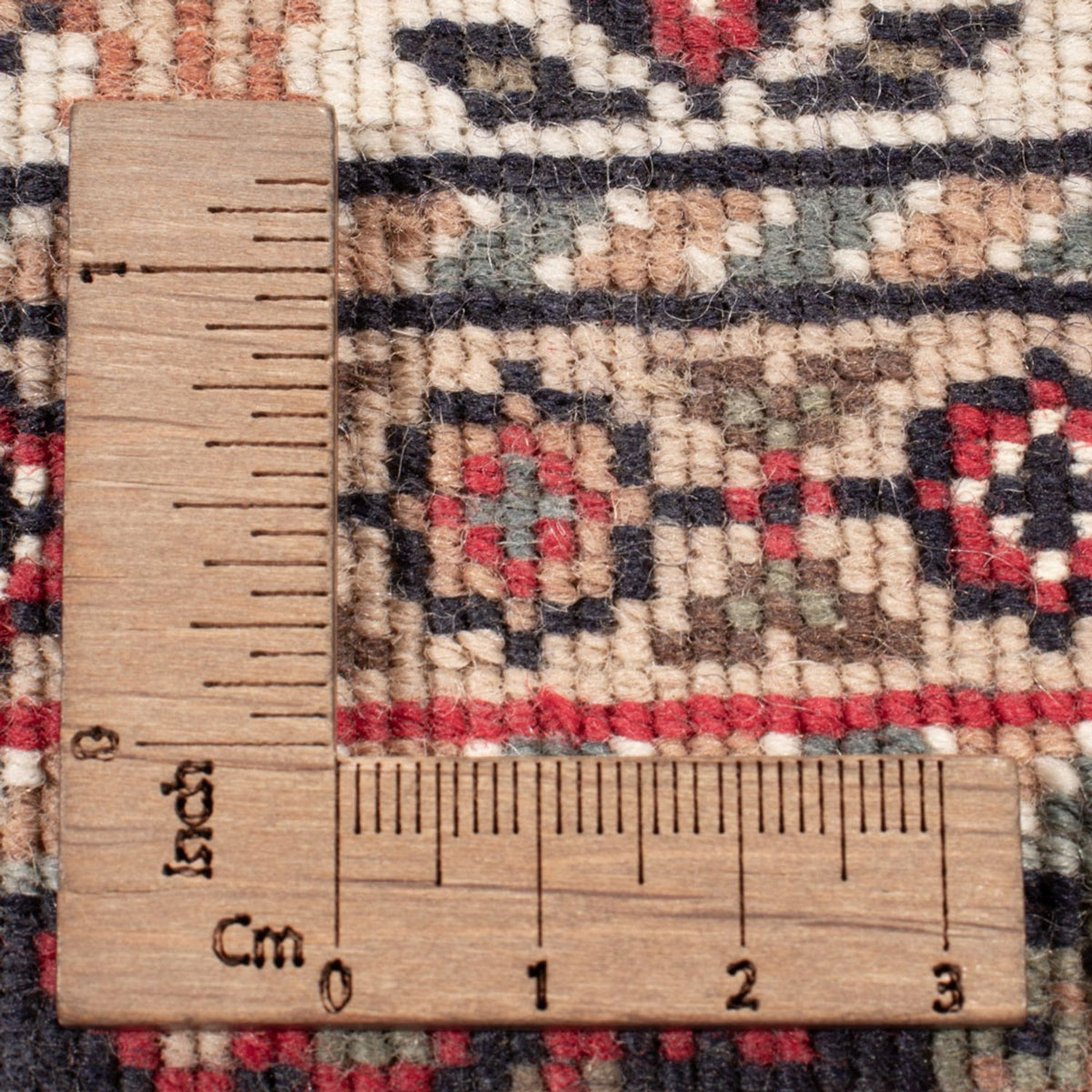 Orientaliska mattor - Bijar - Indus - 182 x 122 cm - mörk beige