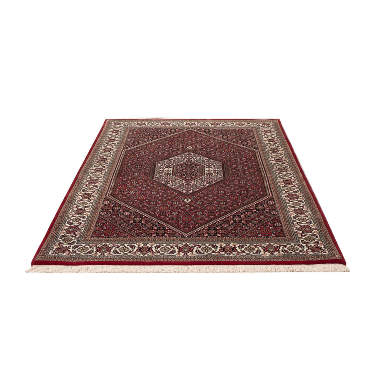 Orientaliska mattor - Bijar - Indus - 184 x 122 cm - mörk beige