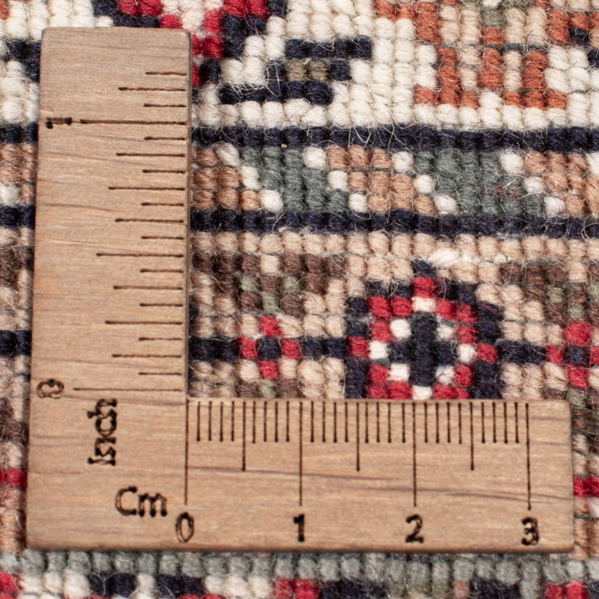 Orientaliska mattor - Bijar - Indus - 184 x 122 cm - mörk beige