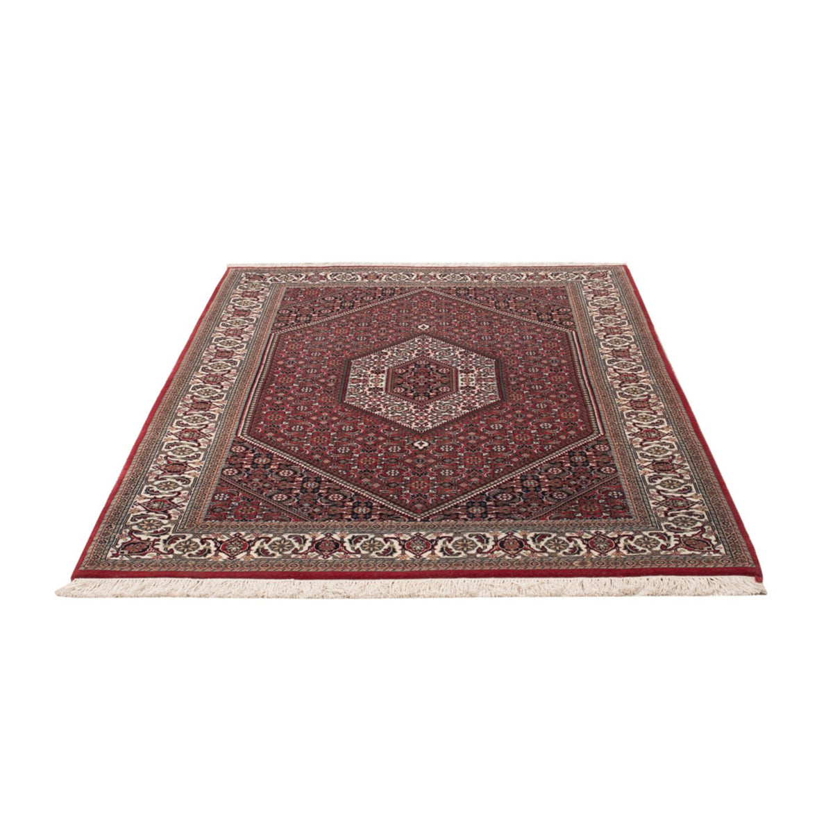 Orientaliska mattor - Bijar - Indus - 184 x 121 cm - mörk beige
