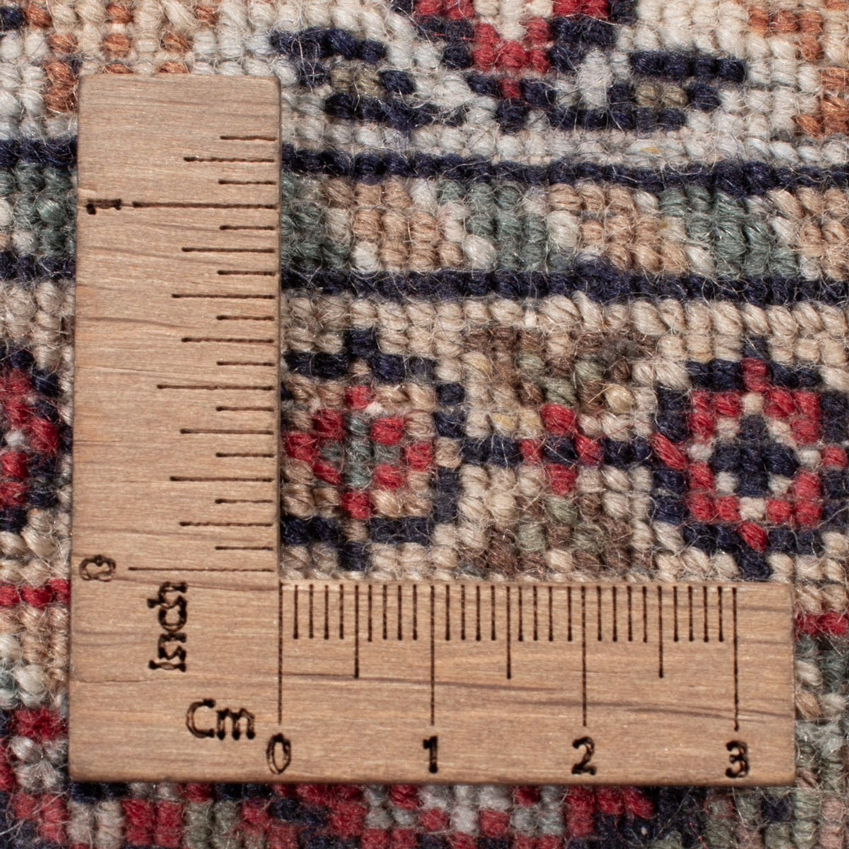 Orientaliska mattor - Bijar - Indus - 184 x 121 cm - mörk beige