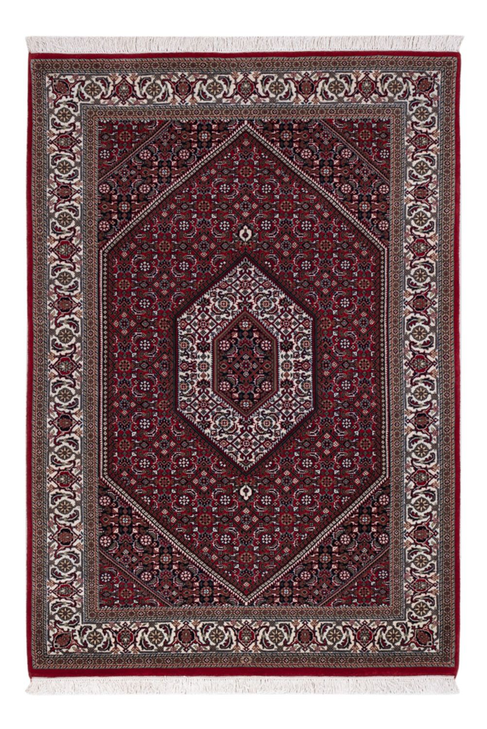 Orientaliska mattor - Bijar - Indus - 179 x 122 cm - mörk beige