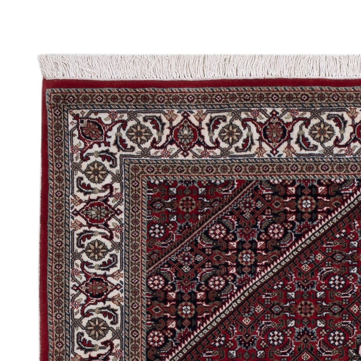 Orientaliska mattor - Bijar - Indus - 179 x 122 cm - mörk beige