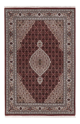 Orientaliska mattor - Tabriz - 186 x 124 cm - mörk beige