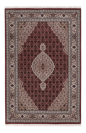 Orientaliska mattor - Tabriz - 186 x 124 cm - mörk beige