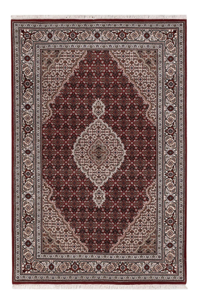 Orientaliska mattor - Tabriz - 186 x 124 cm - mörk beige