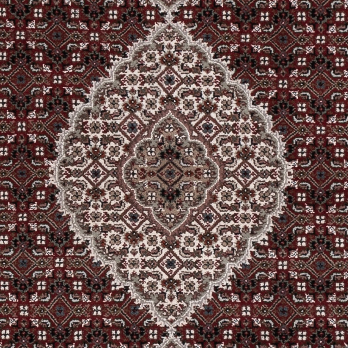 Orientaliska mattor - Tabriz - 186 x 124 cm - mörk beige