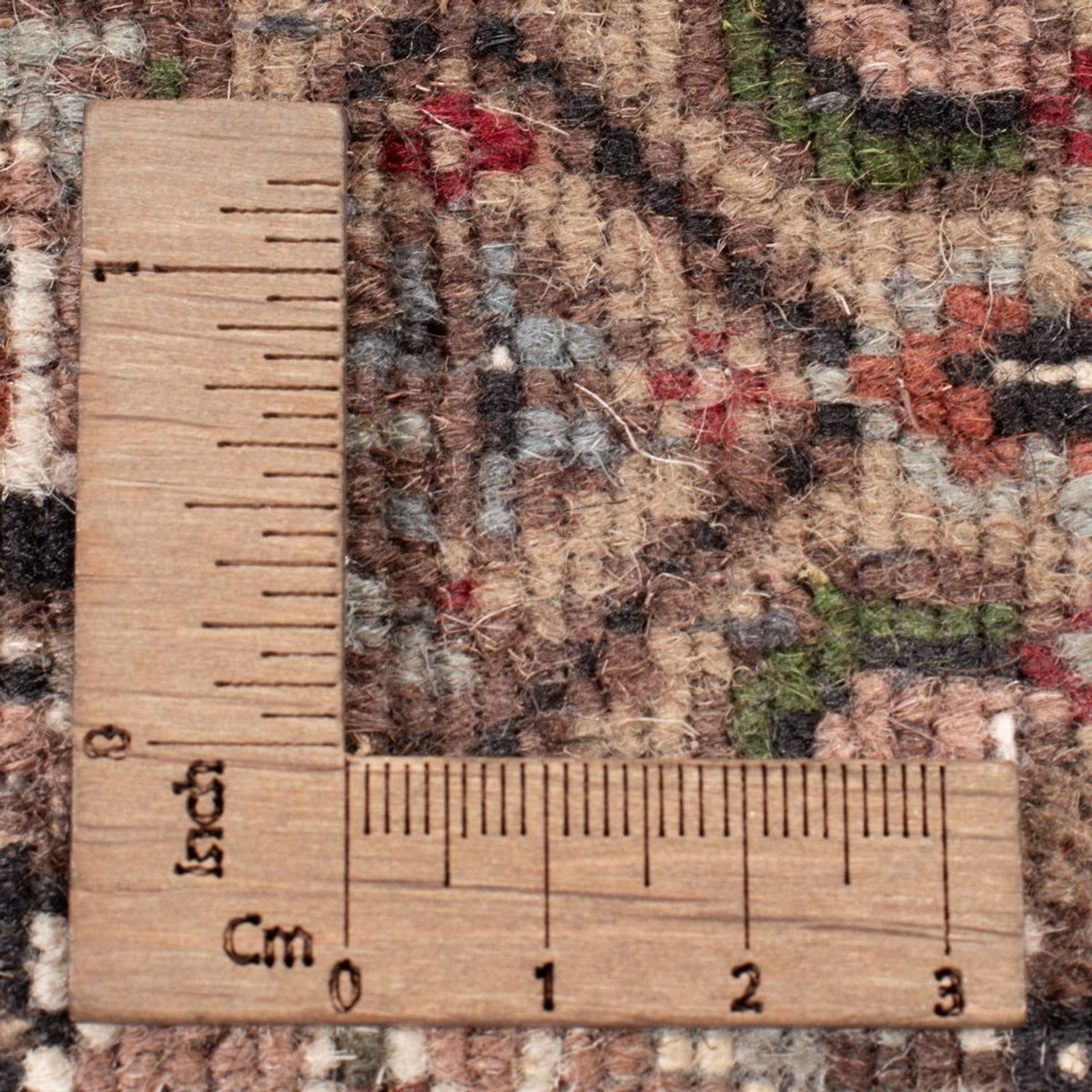 Orientaliska mattor - Tabriz - 188 x 123 cm - mörk beige