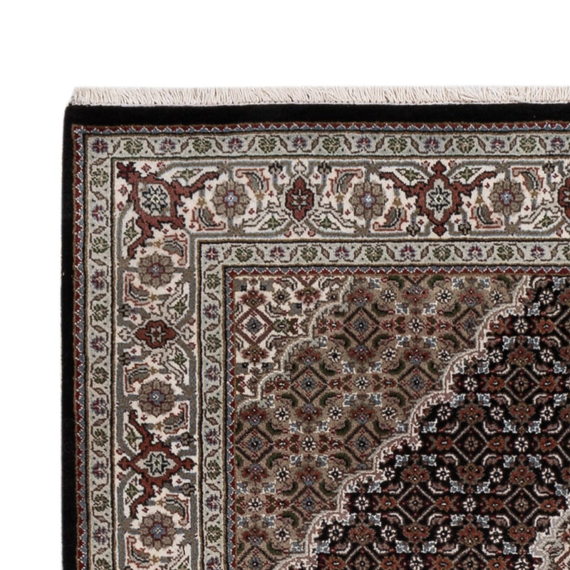 Orientaliska mattor - Tabriz - 187 x 124 cm - mörk beige