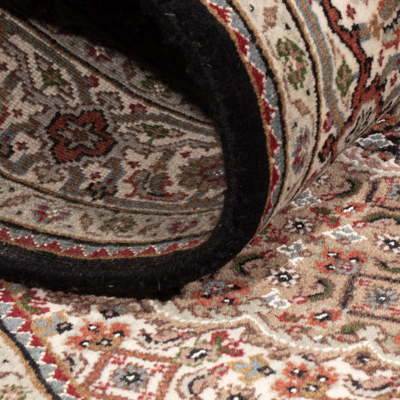 Orientaliska mattor - Tabriz - 187 x 124 cm - mörk beige