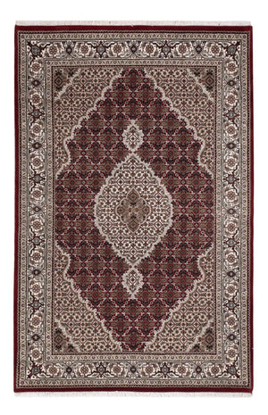 Orientaliska mattor - Tabriz - 187 x 123 cm - mörk beige