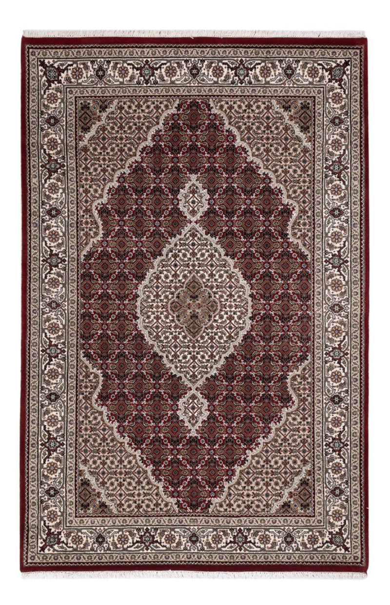Orientaliska mattor - Tabriz - 187 x 123 cm - mörk beige
