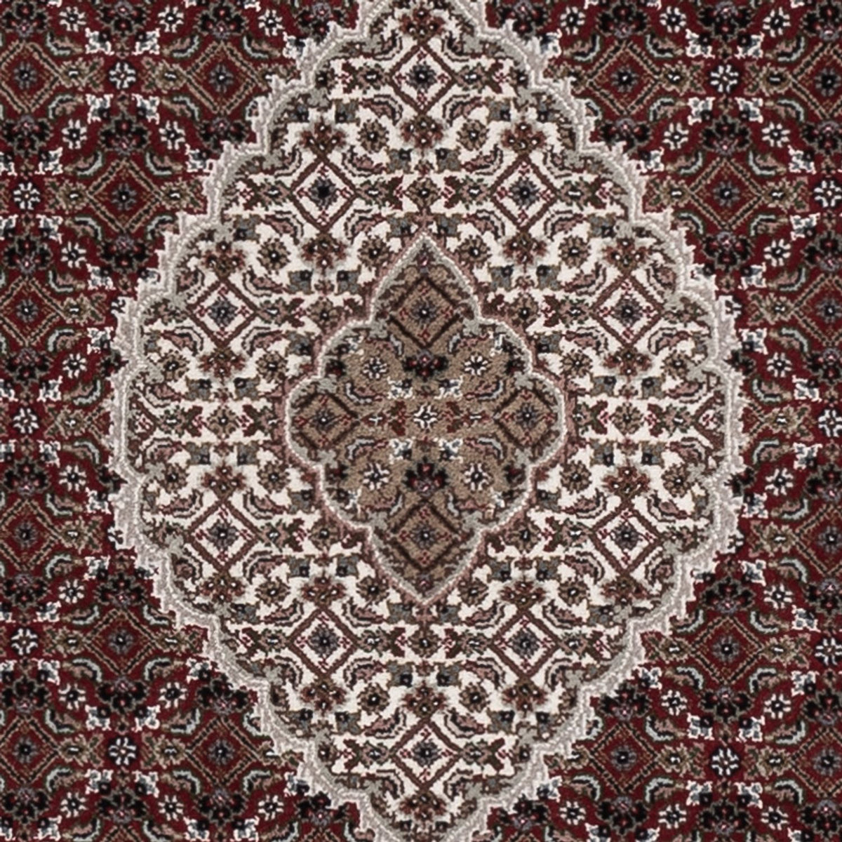 Orientaliska mattor - Tabriz - 187 x 123 cm - mörk beige