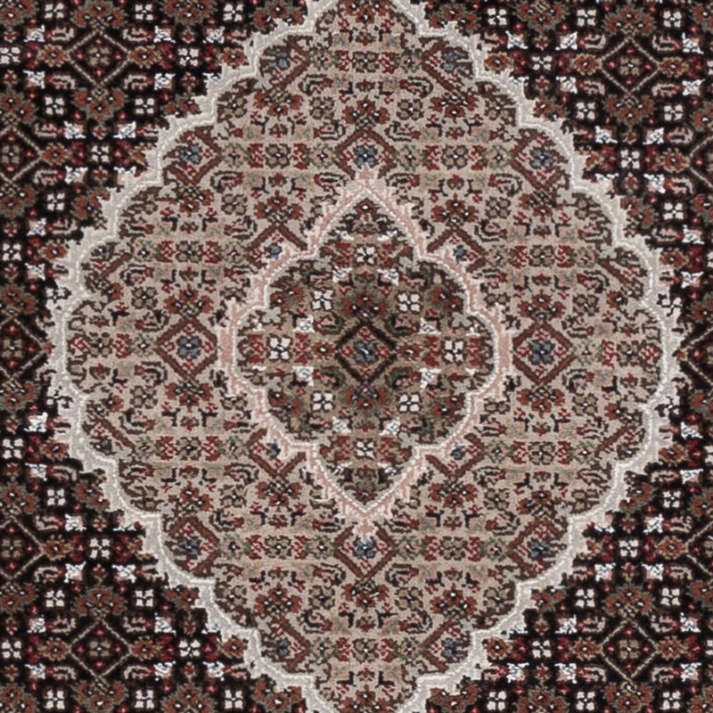 Orientaliska mattor - Tabriz - 184 x 127 cm - mörk beige