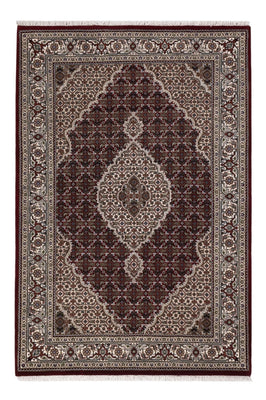 Orientaliska mattor - Tabriz - 186 x 124 cm - mörk beige
