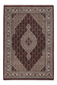 Orientaliska mattor - Tabriz - 186 x 124 cm - mörk beige