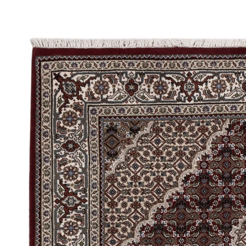 Orientaliska mattor - Tabriz - 186 x 124 cm - mörk beige