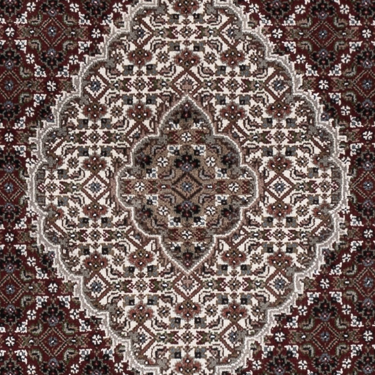 Orientaliska mattor - Tabriz - 183 x 119 cm - mörk beige