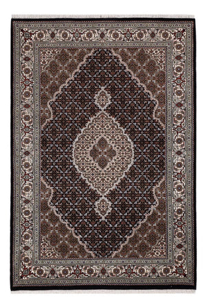 Orientaliska mattor - Tabriz - 185 x 125 cm - mörk beige