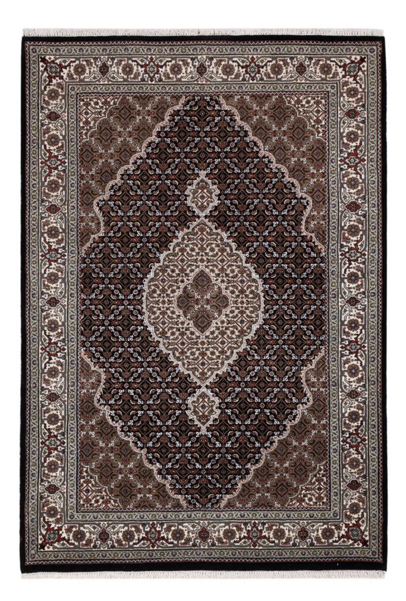 Orientaliska mattor - Tabriz - 185 x 125 cm - mörk beige