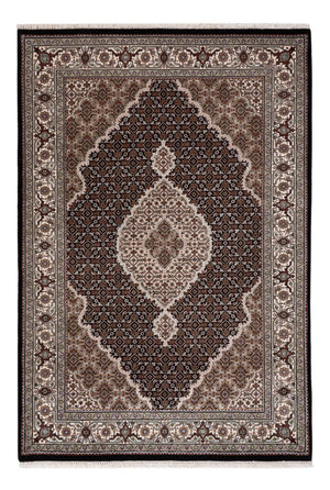Orientaliska mattor - Tabriz - 184 x 124 cm - mörk beige