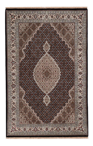 Orientaliska mattor - Tabriz - 188 x 123 cm - mörk beige