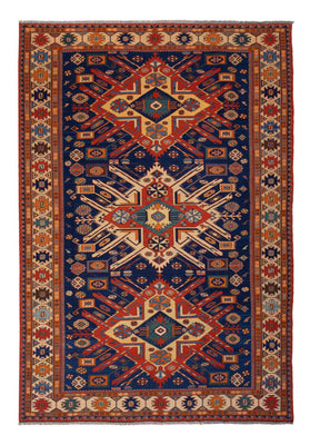Kelim Carpet - orientalisk matta - Soumak - 299 x 214 cm - flerfärgad