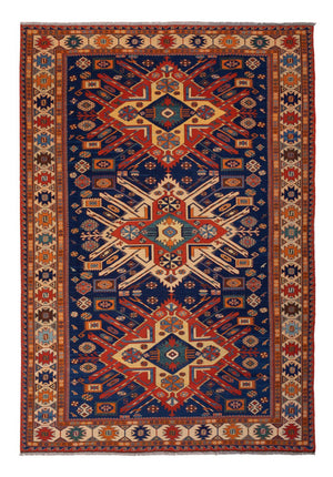 Kelim Carpet - orientalisk matta - Soumak - 299 x 214 cm - flerfärgad