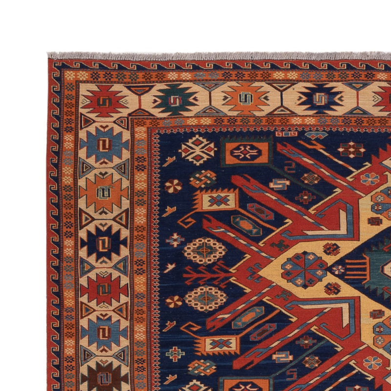 Kelim Carpet - orientalisk matta - Soumak - 299 x 214 cm - flerfärgad
