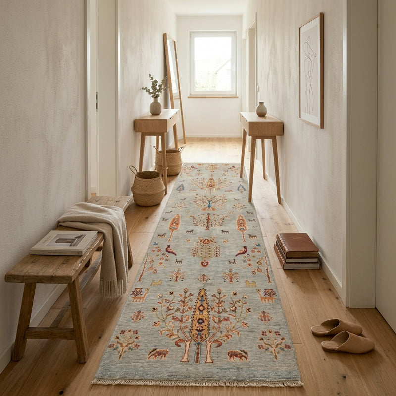 Ariana Mattan 298x83cm - Oriental Carpet
