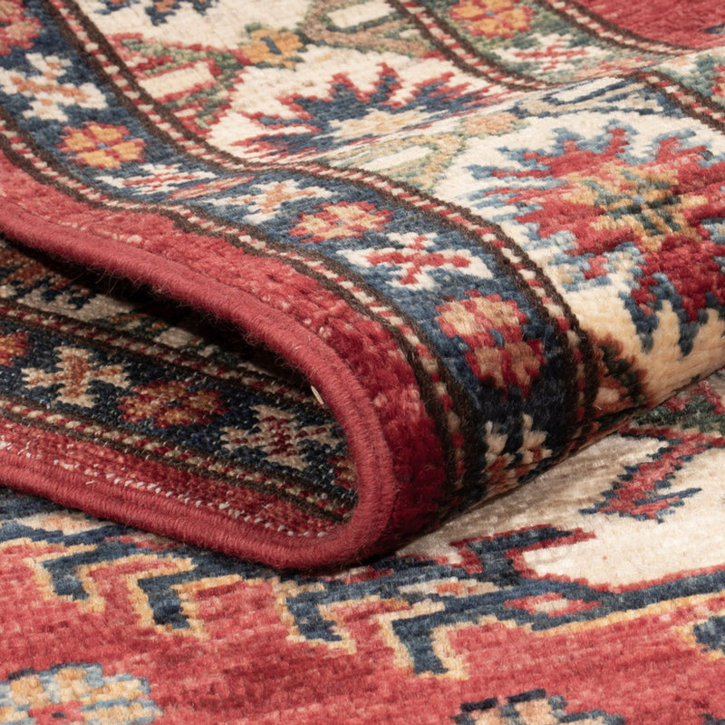 Runner Ziegler Carpet - Kazak - 245 x 77 cm - röd
