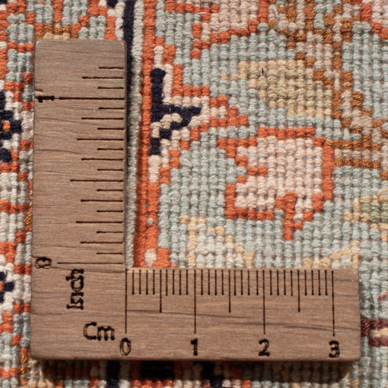 Runner Sidenmatta - Kashmir Silk - 236 x 80 cm - mörk beige