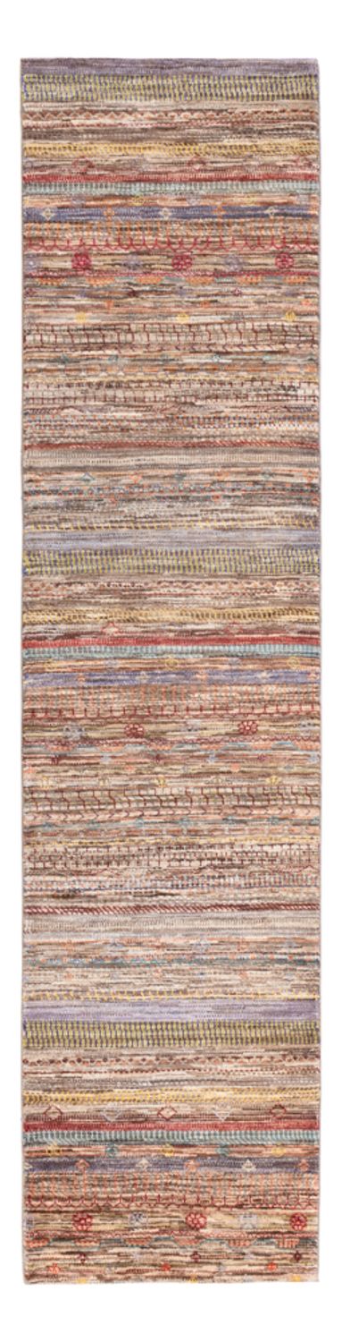Runner Gabbeh-matta - persisk - 340 x 78 cm - flerfärgad