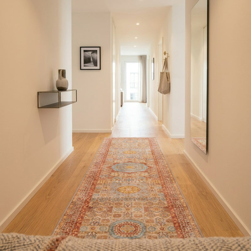 Ariana Mattan 291x83cm - Oriental Carpet