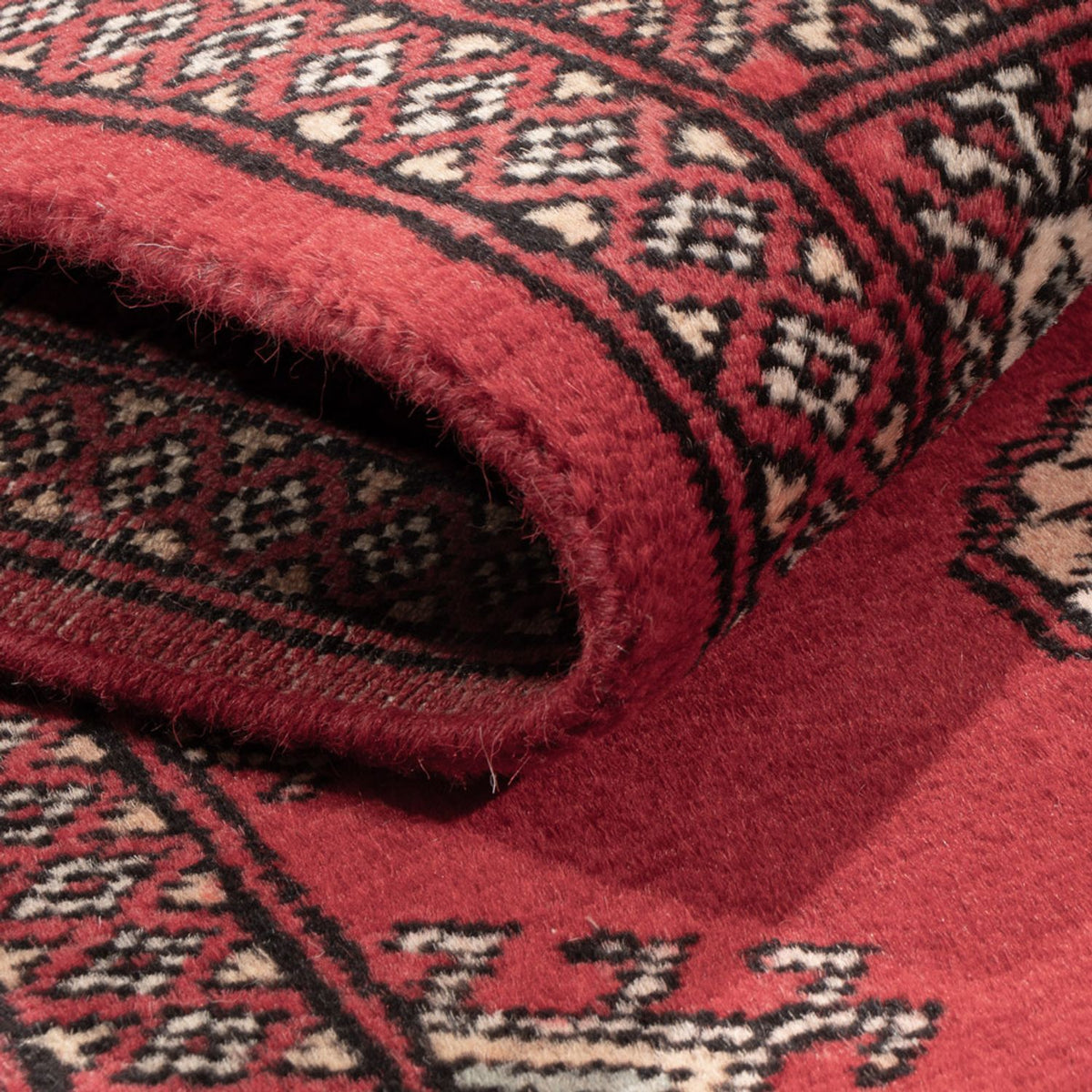 Runner Pakistanska mattan - 304 x 77 cm - röd