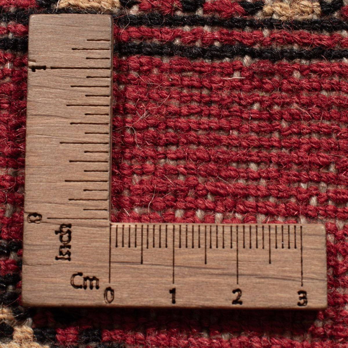 Runner Pakistanska mattan - 307 x 77 cm - röd