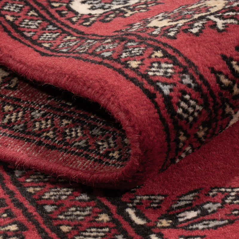 Runner Pakistanska mattan - 272 x 80 cm - röd